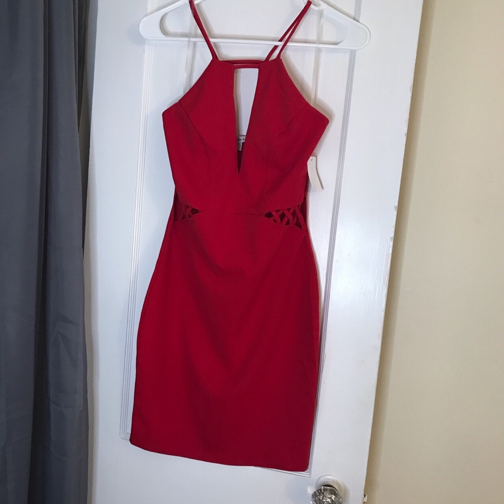 Red dress
